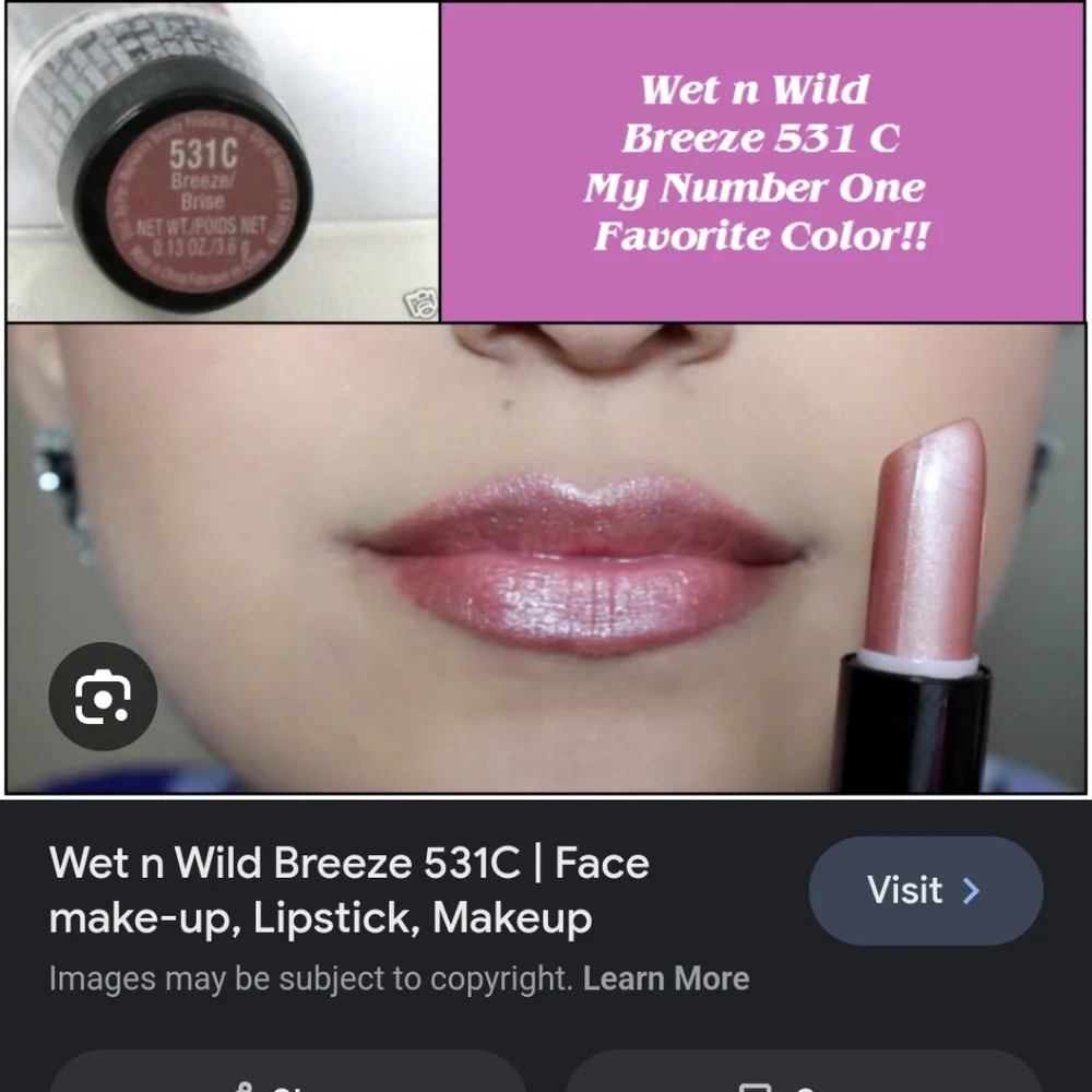 wet n wild Breeze and Cashmere Lipsticks New!